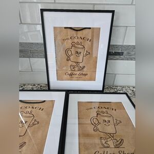 Reimagined Coffee Shop Framed Art